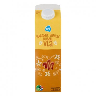 Huismerk Dubbelvla karamel-vanille
